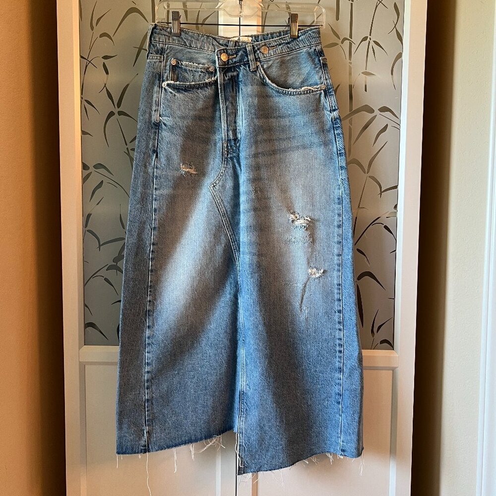 We The Free Denim Skirt 4